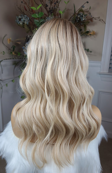 "Legally Blonde" -  Full Monofilament Lace front ( Frosted blonde) ETA 4/30