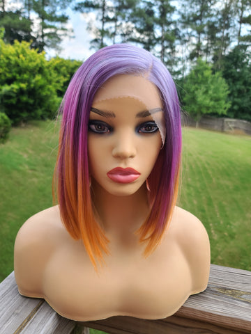 "Sunburst" - lace front left part