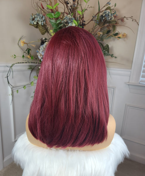 Cherry pie - free part, lace front, human blend