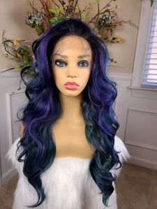 "Ashley" - Lace front, free part