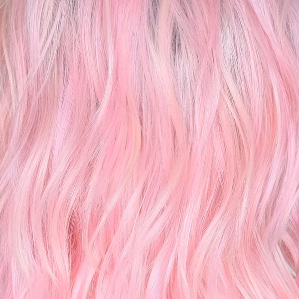 "Heavenly"- Lace front, deep middle shiftable partial monofilament