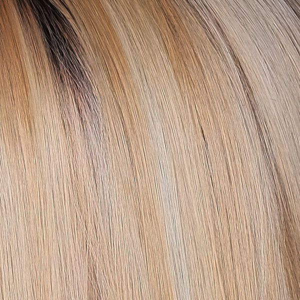 "Heavenly"- Lace front, deep middle shiftable partial monofilament